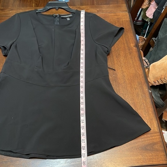 LANE Bryant black short sleeve peplum top - Picture 15 of 16